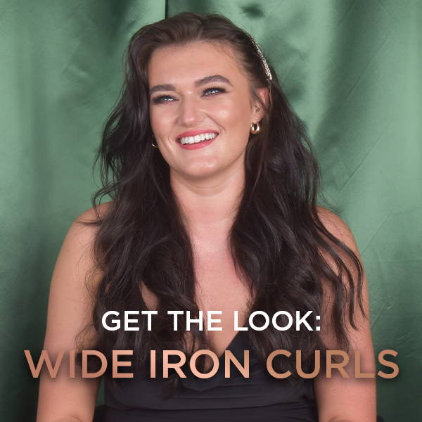 GET THE LOOK - HOW TO CURL HAIR WITH THE CLOUD NINE WIDE IRON