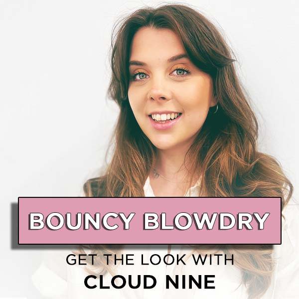 How to create the big bouncy blow dry
