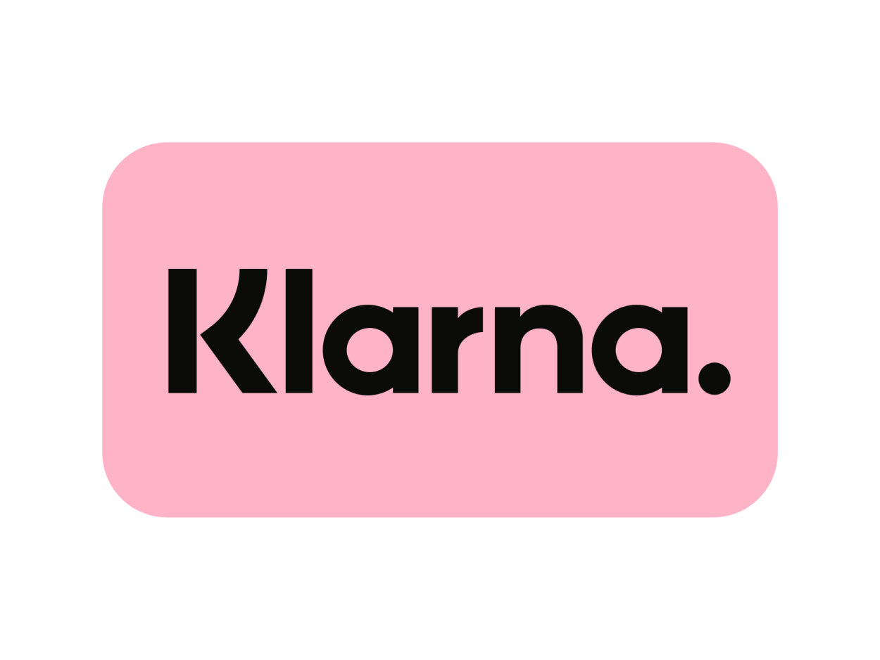 klarna logo on white background