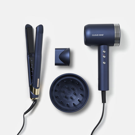 The Midnight Blue Original Iron & Airshot Pro Styling Set