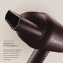 The Dark Burgundy Airshot Pro with Volumizers