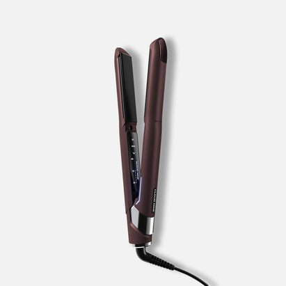 The Original Iron in a Dark Burgundy finish, laid out on a white background. 