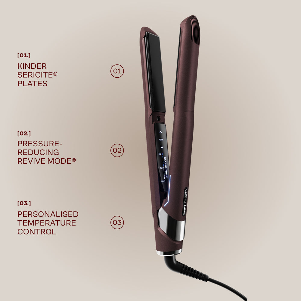 The Dark Burgundy Original Iron for Salon Retail