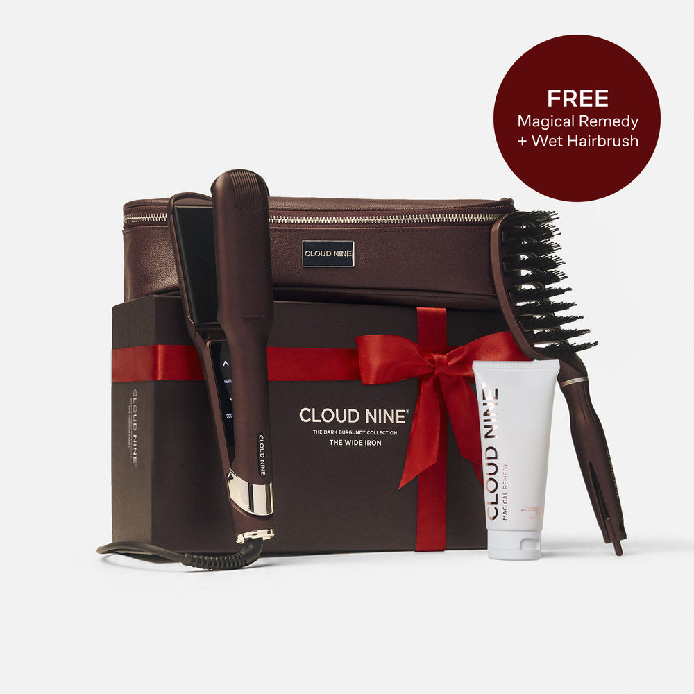 The Dark Burgundy Wide Iron for Salon Retail