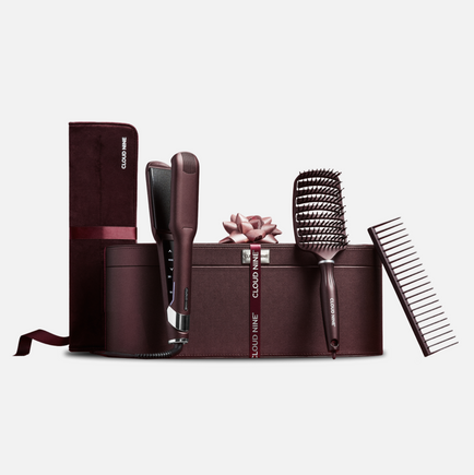 The Dark Burgundy Collection Wide Iron