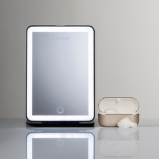 Wireless Earbuds and Vanity Mirror