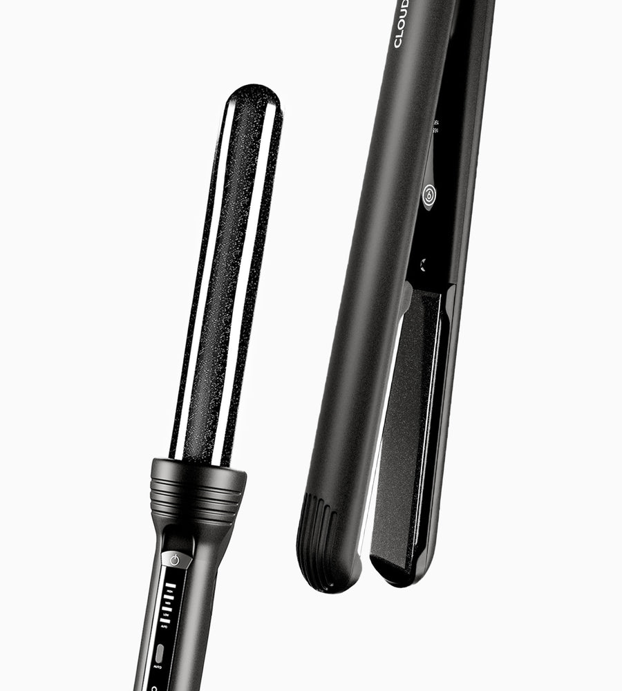 The Touch Iron & The Curling Wand Set