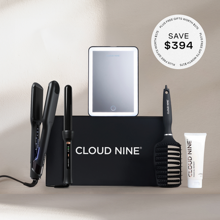The Mothers Day Wide Iron and Curling Wand Styling Set