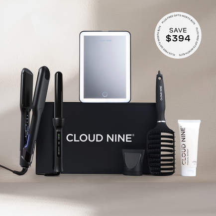 The Ultimate Wide Iron and Curling Wand Styling Set
